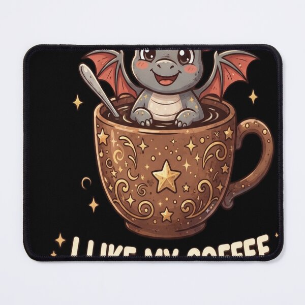 Item preview, Black Coffee - Cute Evil Baphomet Gift designed and sold by fejesrussh.