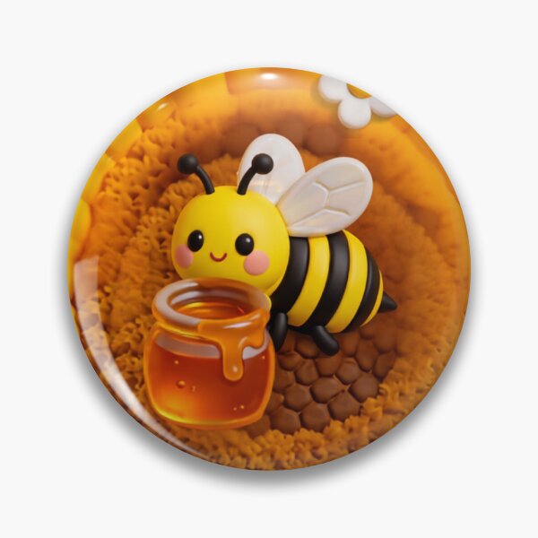 Item preview, Cute Bumblebee Bee with Honey Pot and Sunflower designed and sold by Knightofartx25.