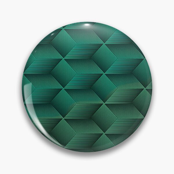 Item preview, Geometric Pattern with Textured Diamond Shapes in Varying Shades of Deep Teal and Aqua Green designed and sold by Matt_Smith.