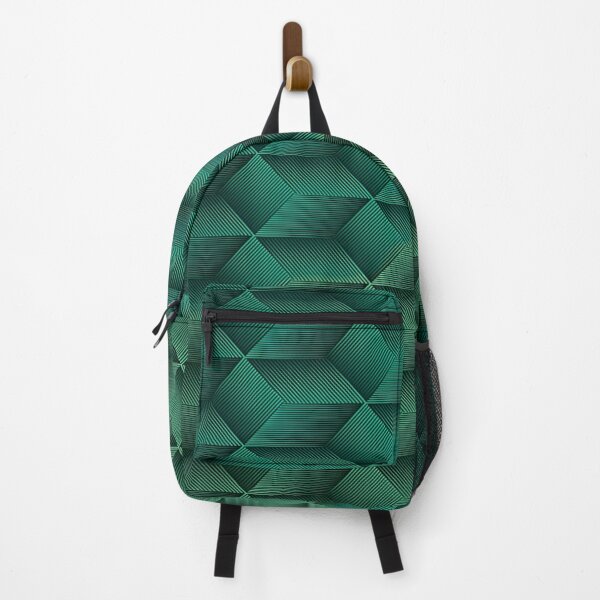 Item preview, Geometric Pattern with Textured Diamond Shapes in Varying Shades of Deep Teal and Aqua Green designed and sold by Matt_Smith.
