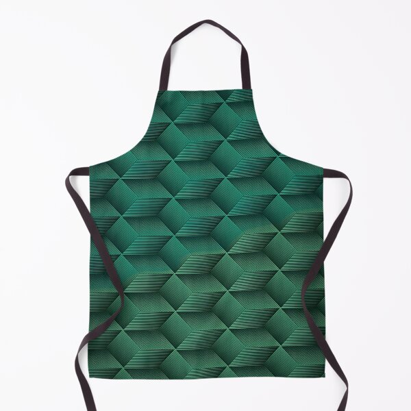 Item preview, Geometric Pattern with Textured Diamond Shapes in Varying Shades of Deep Teal and Aqua Green designed and sold by Matt_Smith.