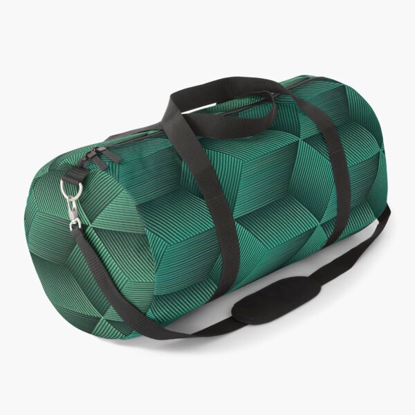 Item preview, Geometric Pattern with Textured Diamond Shapes in Varying Shades of Deep Teal and Aqua Green designed and sold by Matt_Smith.