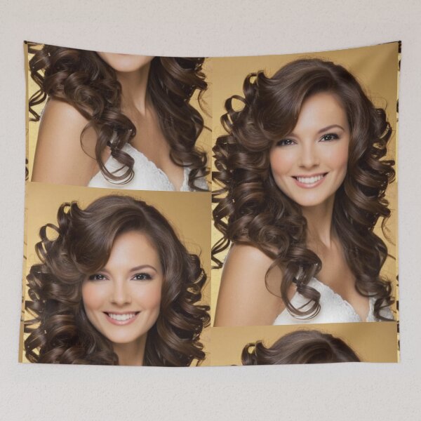 Item preview, Beauty - Smiling Young Woman, Modern Studio Portrait designed and sold by Beat-It.