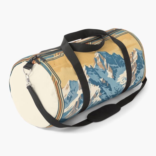 Item preview, Denver Colorado Vintage Travel Art – State Capitol & Rocky Mountains designed and sold by Bomax121.