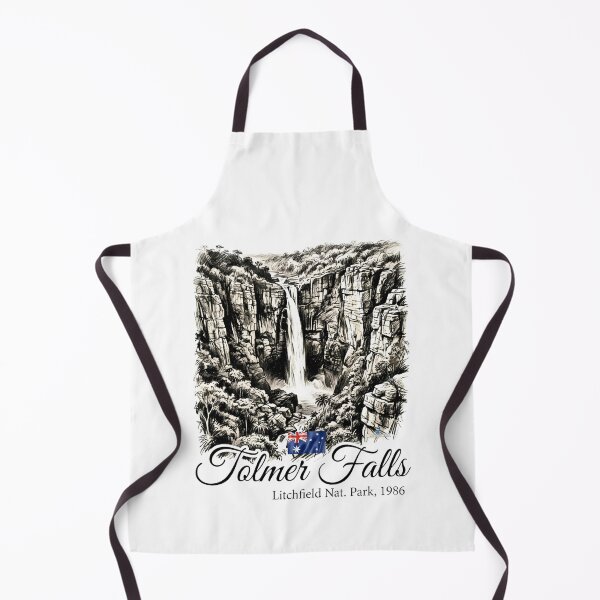 Item preview, Tolmer Falls Litchfield Vintage Charcoal designed and sold by EvergreenPark - Tee Studio.