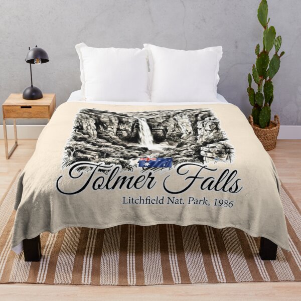 Item preview, Tolmer Falls Litchfield Vintage Charcoal designed and sold by EvergreenPark - Tee Studio.