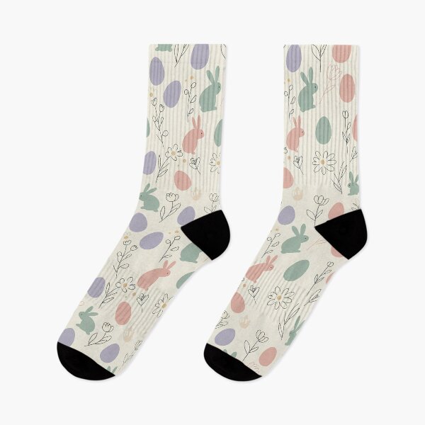 Item preview, Floral pattern with easter eggs designed and sold by Ruchi73.