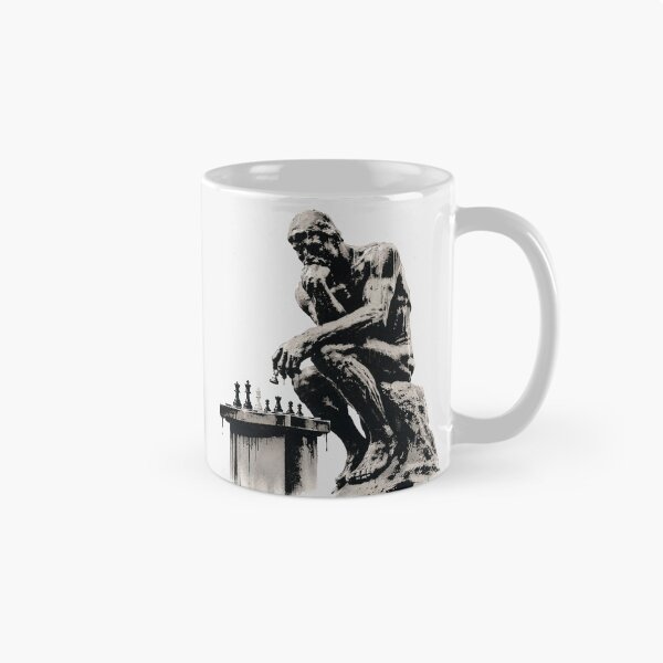 Item preview, The chess Thinker Graffiti designed and sold by Joako Zeta.