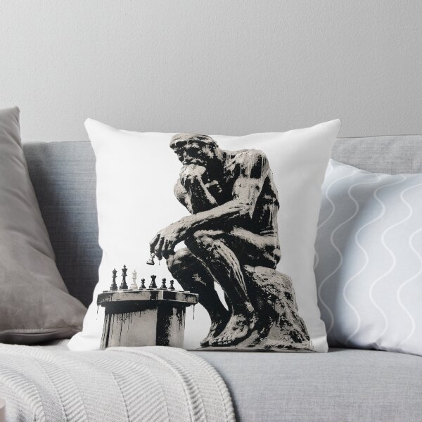 Item preview, The chess Thinker Graffiti designed and sold by Joako Zeta.