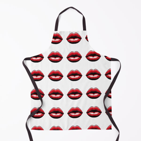 Item preview, Red Lips – Pop Art Glow designed and sold by Rocket&Stars.