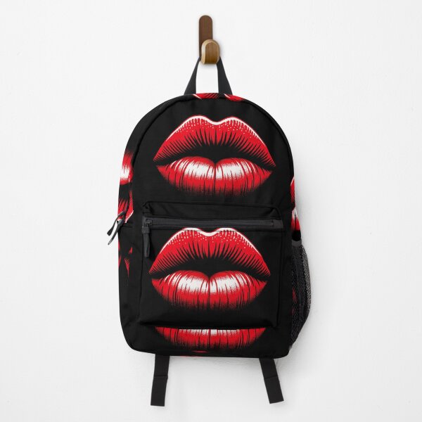 Item preview, Red Lips – Pop Art Glow designed and sold by Rocket&Stars.