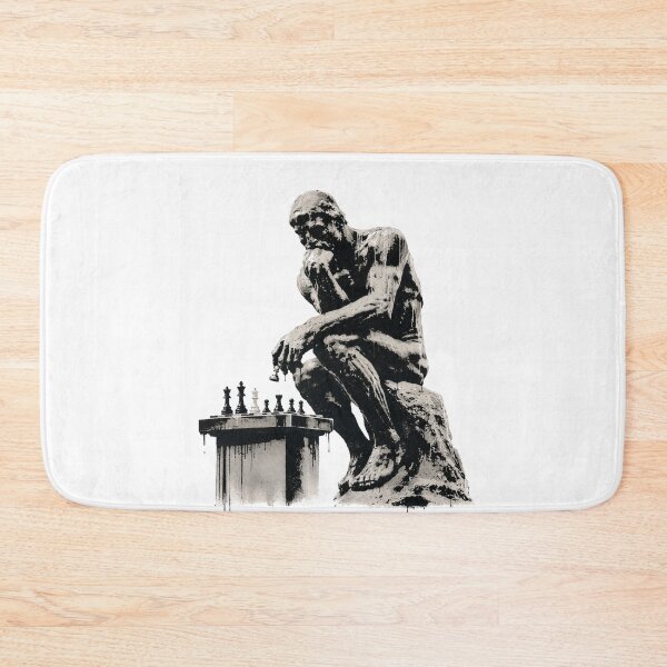 Item preview, The chess Thinker Graffiti designed and sold by Joako Zeta.