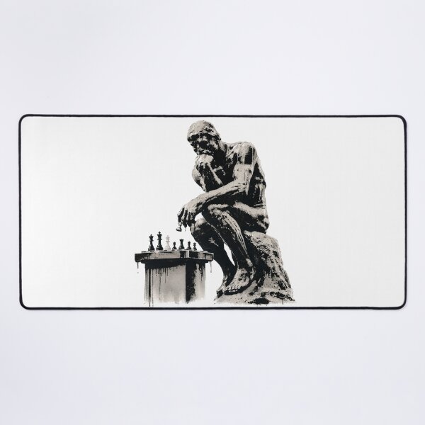 Item preview, The chess Thinker Graffiti designed and sold by Joako Zeta.