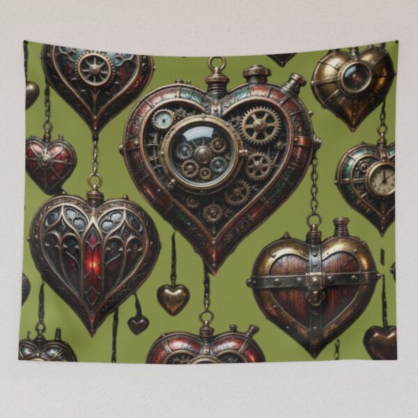 Item preview, Steampunk Hearts – Mechanical Collection designed and sold by Catfcreations.