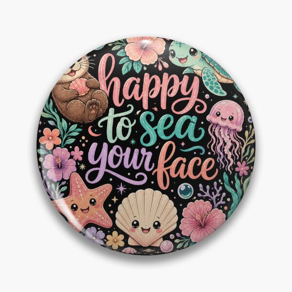 Item preview, Happy To Sea Your Face Back to School Ocean  designed and sold by will freed18.