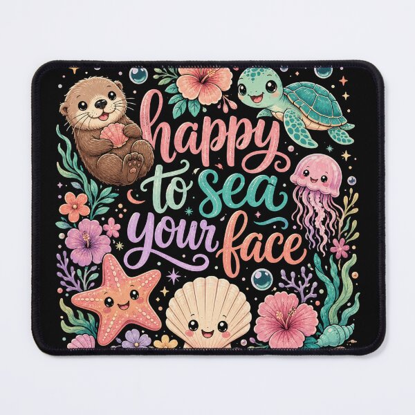 Item preview, Happy To Sea Your Face Back to School Ocean designed and sold by will freed18.