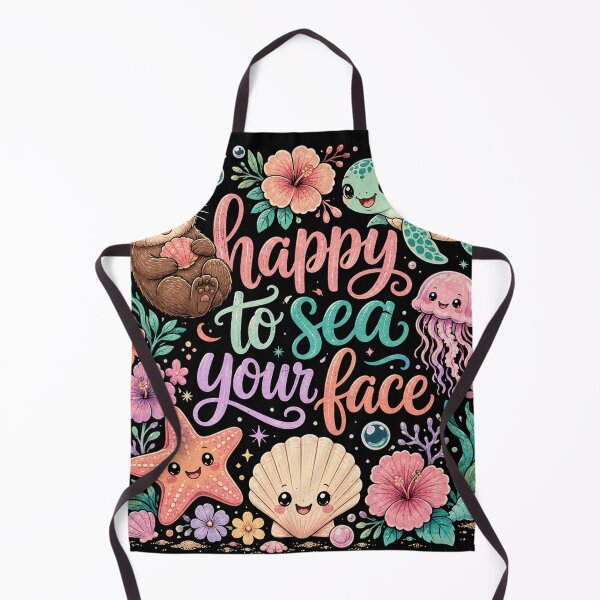 Item preview, Happy To Sea Your Face Back to School Ocean designed and sold by will freed18.