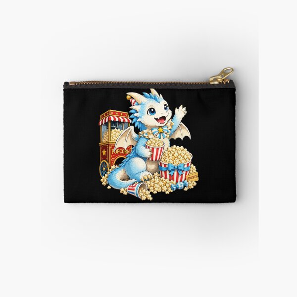 Item preview, Cute Baby Dragon with Popcorn designed and sold by Hatchling Hollow.