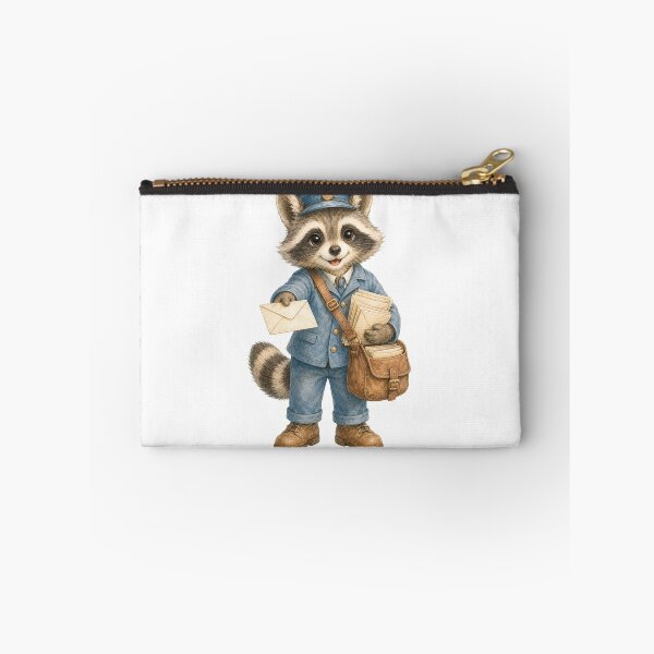 Item preview, Cute Raccoon Mail Carrier designed and sold by photoparadise22.