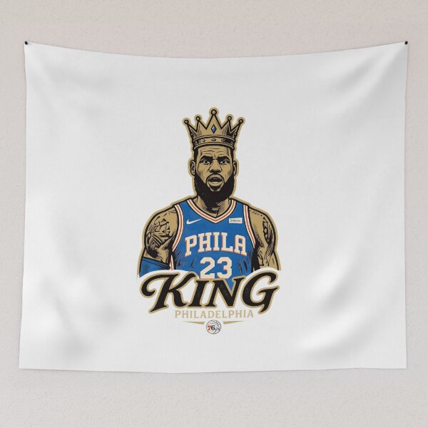 Item preview, The King James - Philadelphia 76Ers designed and sold by LumaQuirk.