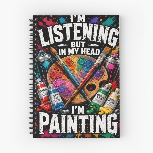 Item preview, I'm Listening But in My Head Im Painting Painter designed and sold by will freed18.