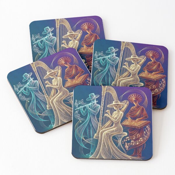 Item preview, Ethereal Musical Trio Performance designed and sold by CanvasRebel.