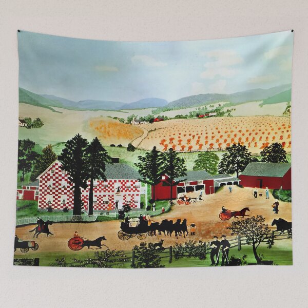 Item preview, grandma moses paintings designed and sold by Bivrgagnon.