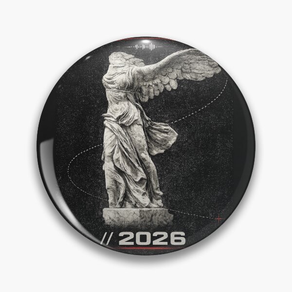 Item preview, Victory 2026 – Winged Goddess Classical Statue Design designed and sold by Arrow2025.