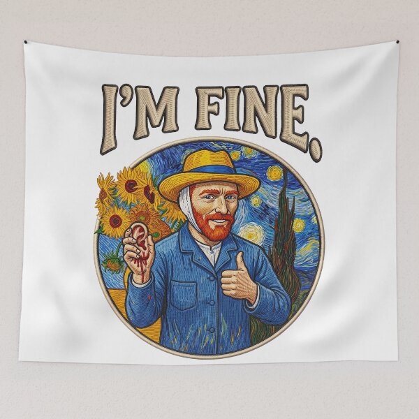 Item preview, Funny Fine Gogh designed and sold by TeeARTHY.