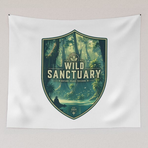 Item preview, Dagobah National Park Nature Landscape designed and sold by FrontierCosmic.