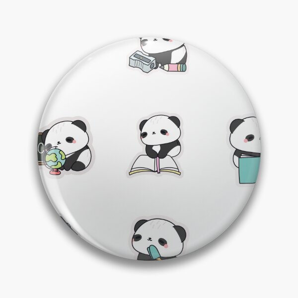Item preview, Cute Back To School Panda Stickers designed and sold by KAWAII STUDIO NB.