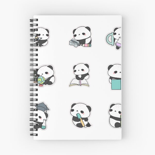 Item preview, Cute Back To School Panda Stickers designed and sold by KAWAII STUDIO NB.