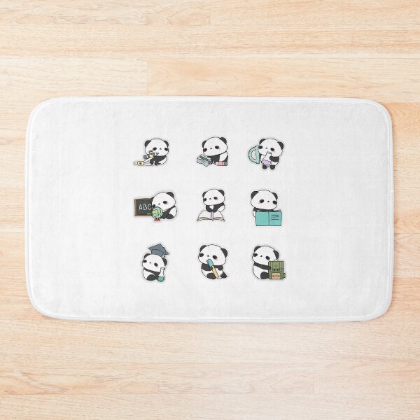 Item preview, Cute Back To School Panda Stickers designed and sold by KAWAII STUDIO NB.
