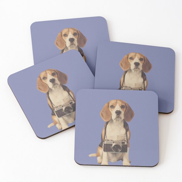Item preview, Vintage Camera Beagle – Retro Adventure Dog Illustration designed and sold by ManggaeJM.