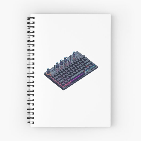 Item preview, Cyberpunk Custom Mechanical Keyboard Vacuum Tubes RGB designed and sold by ByKayaPrints.