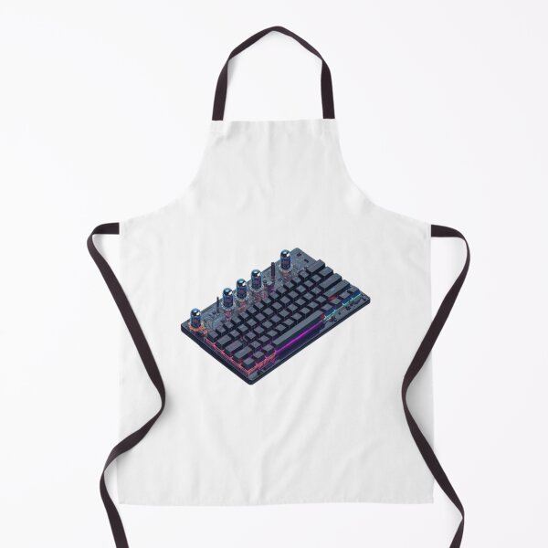 Item preview, Cyberpunk Custom Mechanical Keyboard Vacuum Tubes RGB designed and sold by ByKayaPrints.