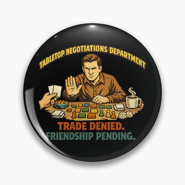 Item preview, Tabletop Negotiations Department Funny Board Game Night designed and sold by Concrete Coffee Studio.