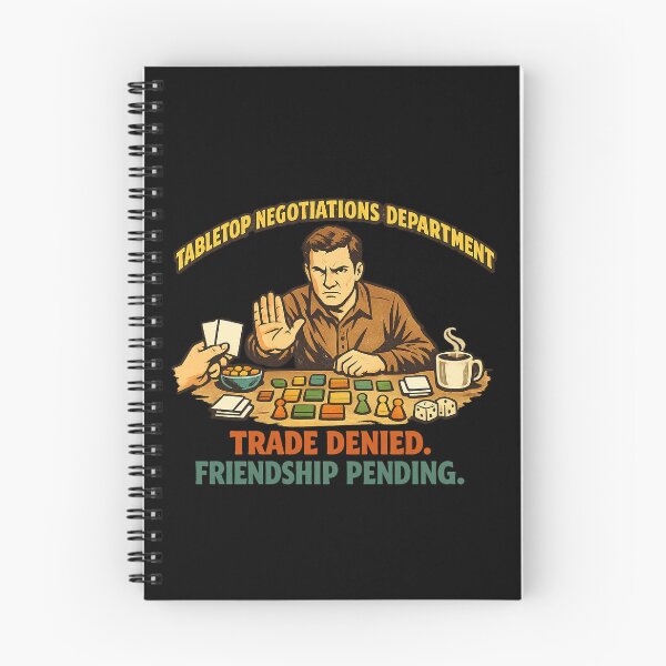 Item preview, Tabletop Negotiations Department Funny Board Game Night designed and sold by Concrete Coffee Studio.