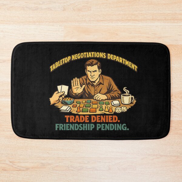 Item preview, Tabletop Negotiations Department Funny Board Game Night designed and sold by Concrete Coffee Studio.