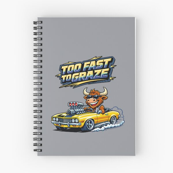 Item preview, Too Fast to Graze – Funny Moose Muscle Car designed and sold by Aimetoi.
