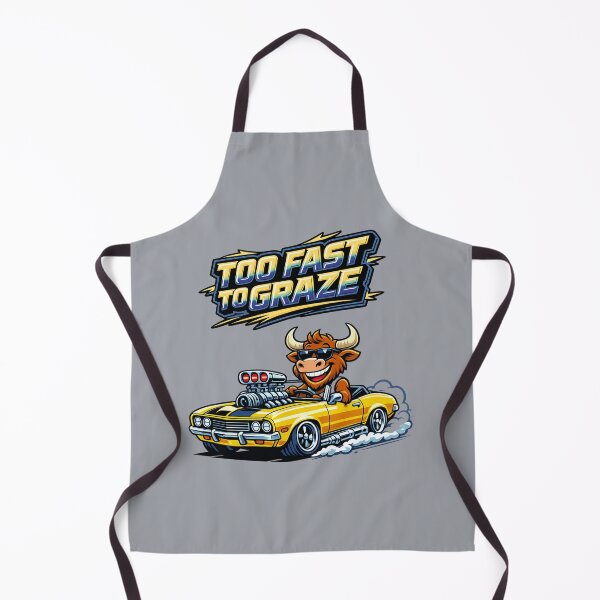 Item preview, Too Fast to Graze – Funny Moose Muscle Car designed and sold by Aimetoi.