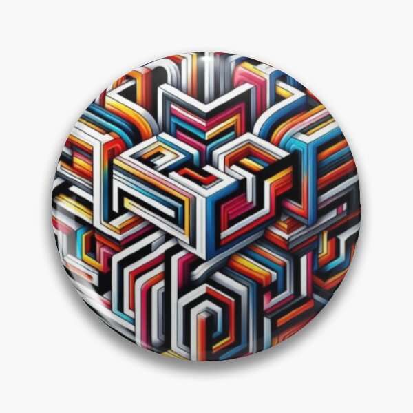 Item preview, Chromatic Labyrinth – Infinite Cube designed and sold by Catfcreations.