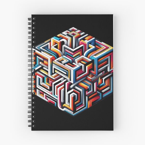 Item preview, Chromatic Labyrinth – Infinite Cube designed and sold by Catfcreations.