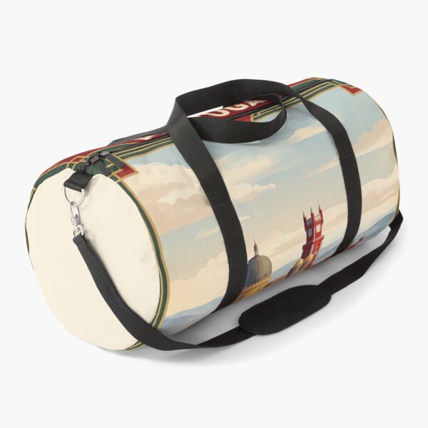 Item preview, Sintra Portugal Vintage Travel Art – Pena Palace & Misty Mountain Landscape designed and sold by Bomax121.