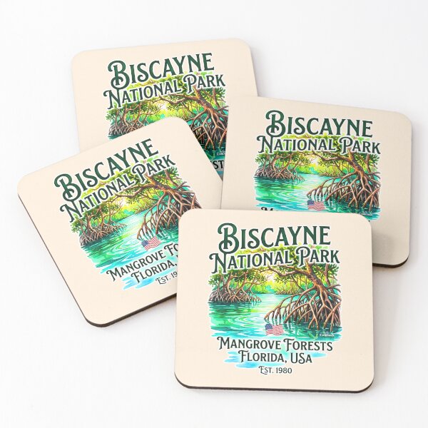 Item preview, Biscayne Mangrove Forest designed and sold by EvergreenPark - Tee Studio.
