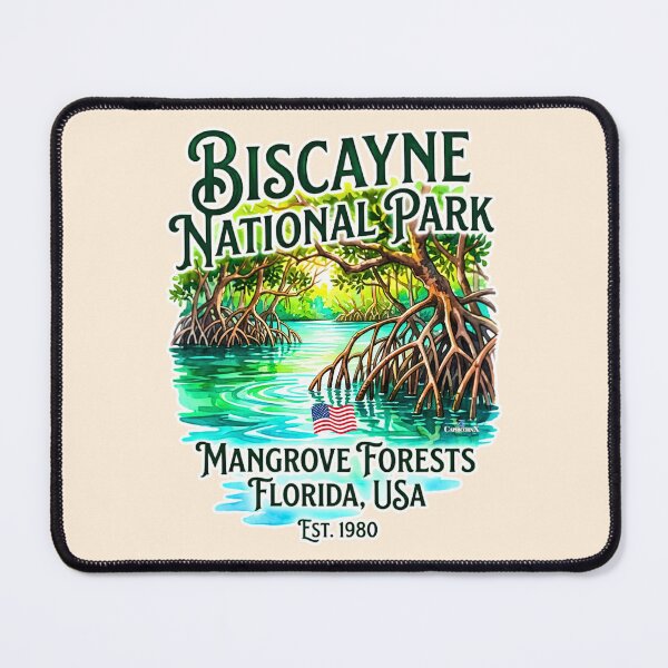 Item preview, Biscayne Mangrove Forest designed and sold by EvergreenPark - Tee Studio.