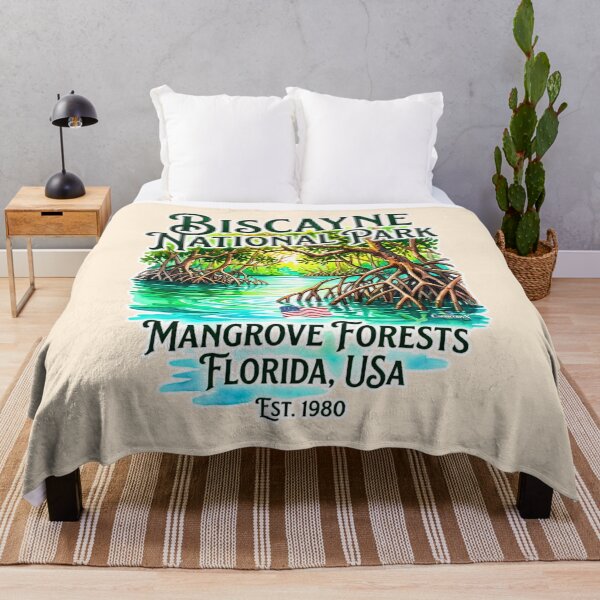 Item preview, Biscayne Mangrove Forest designed and sold by EvergreenPark - Tee Studio.