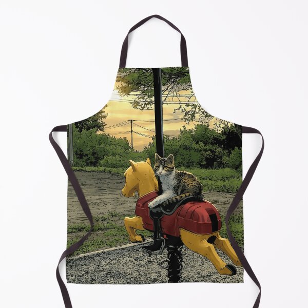 Item preview, Cat and toy horse. designed and sold by ArtifactsLab.