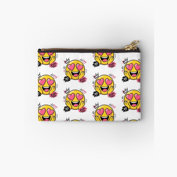 Item preview, Heart Eyes Smiley XOXO Sticker designed and sold by AuudiVasustudio.