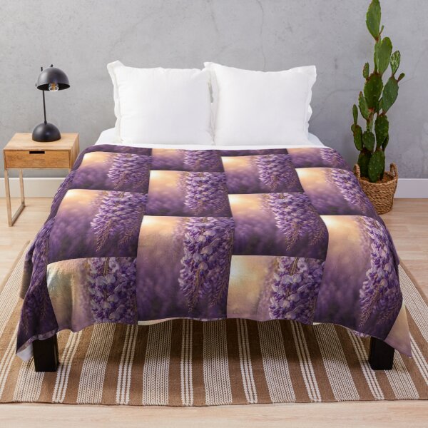 Item preview, Wisteria Fine Art Botanical Photography – Lavender Garden Collection designed and sold by ViolafleurViolett.